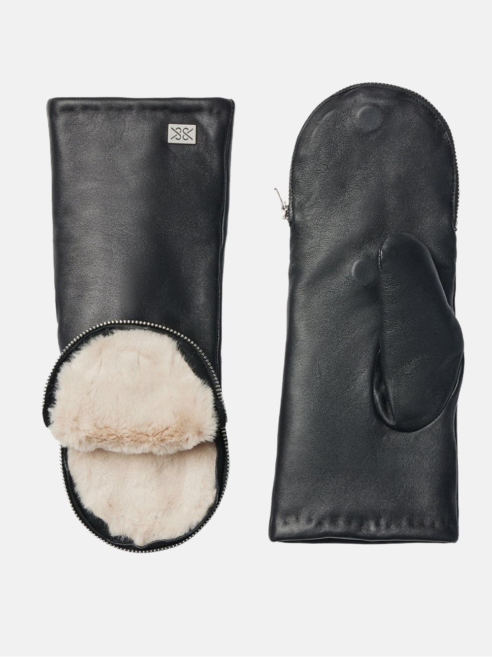 NWT Sonia & Kyo Leather Mittens